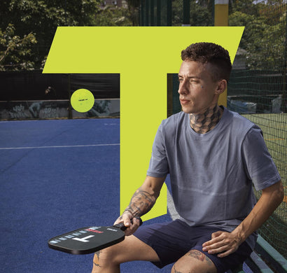 Tanso T40 Pickleball balls are rotational moulded with 40 holes for consistent bounce and spin
