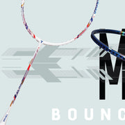 Tanso’s ultra light badminton racquet, METHANE, with optimised frame technology formulated for high speed shots