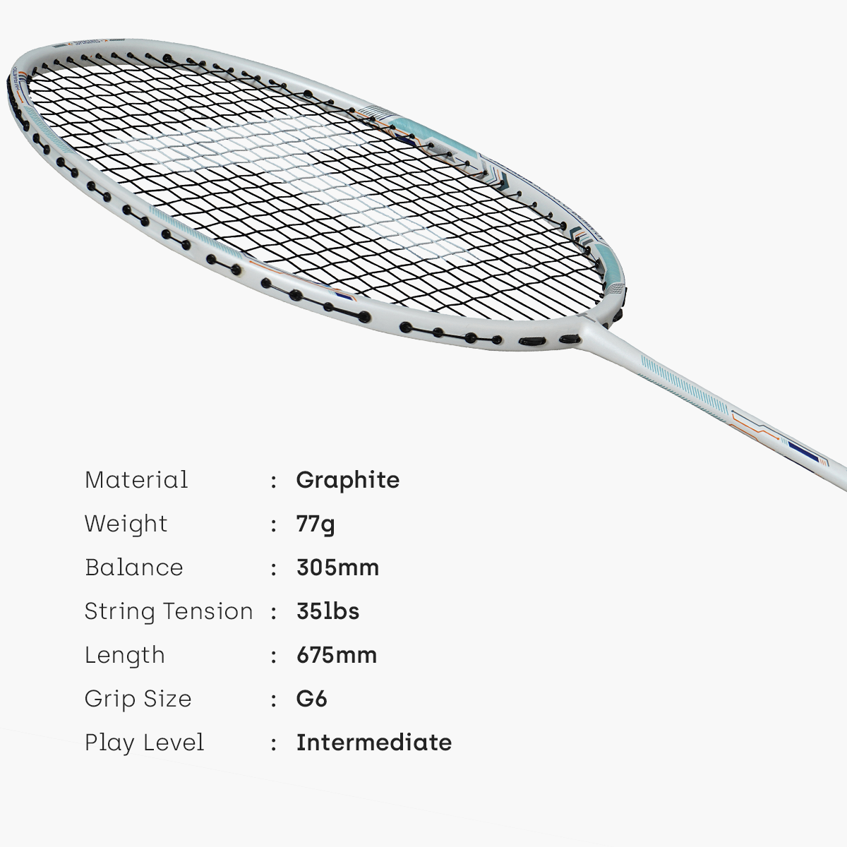 ARASHI SS WHITE – Tanso Racquets