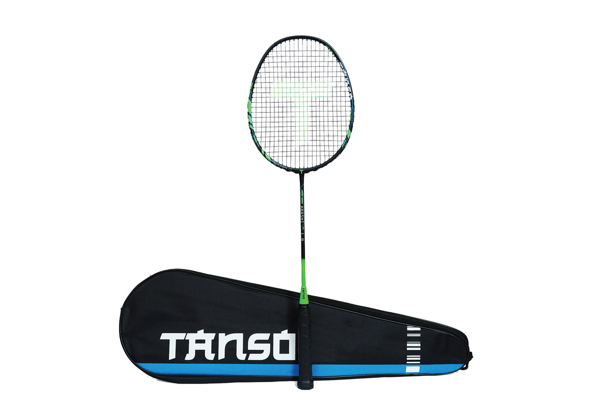 TANSO Arashi 1.0 Full Graphite Badminton Racquet (Green) – Tanso