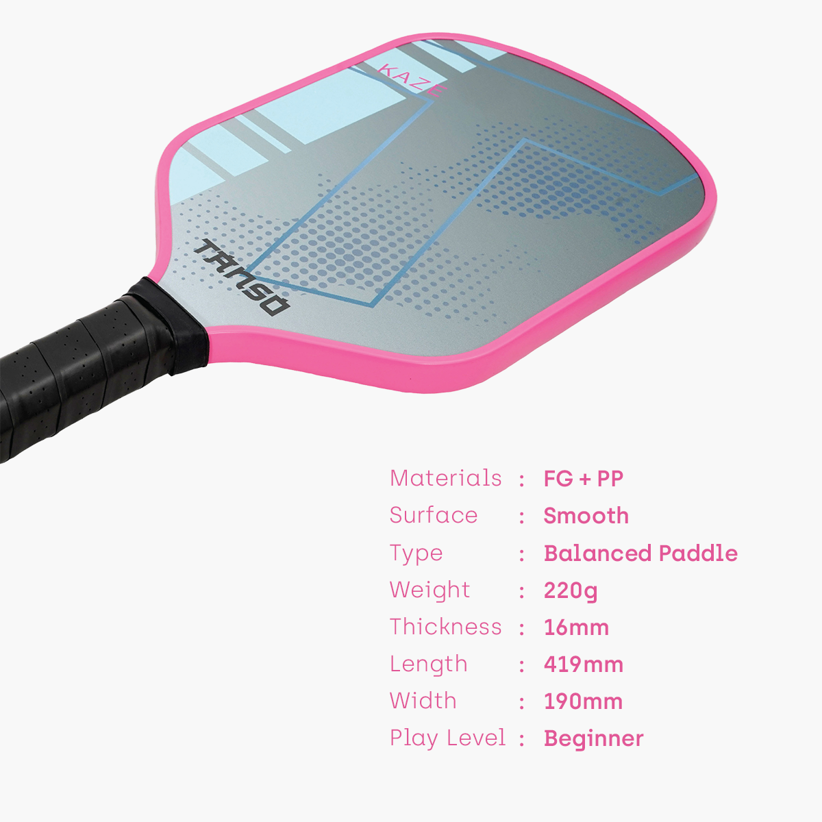 Kaze Pink – Tanso Racquets