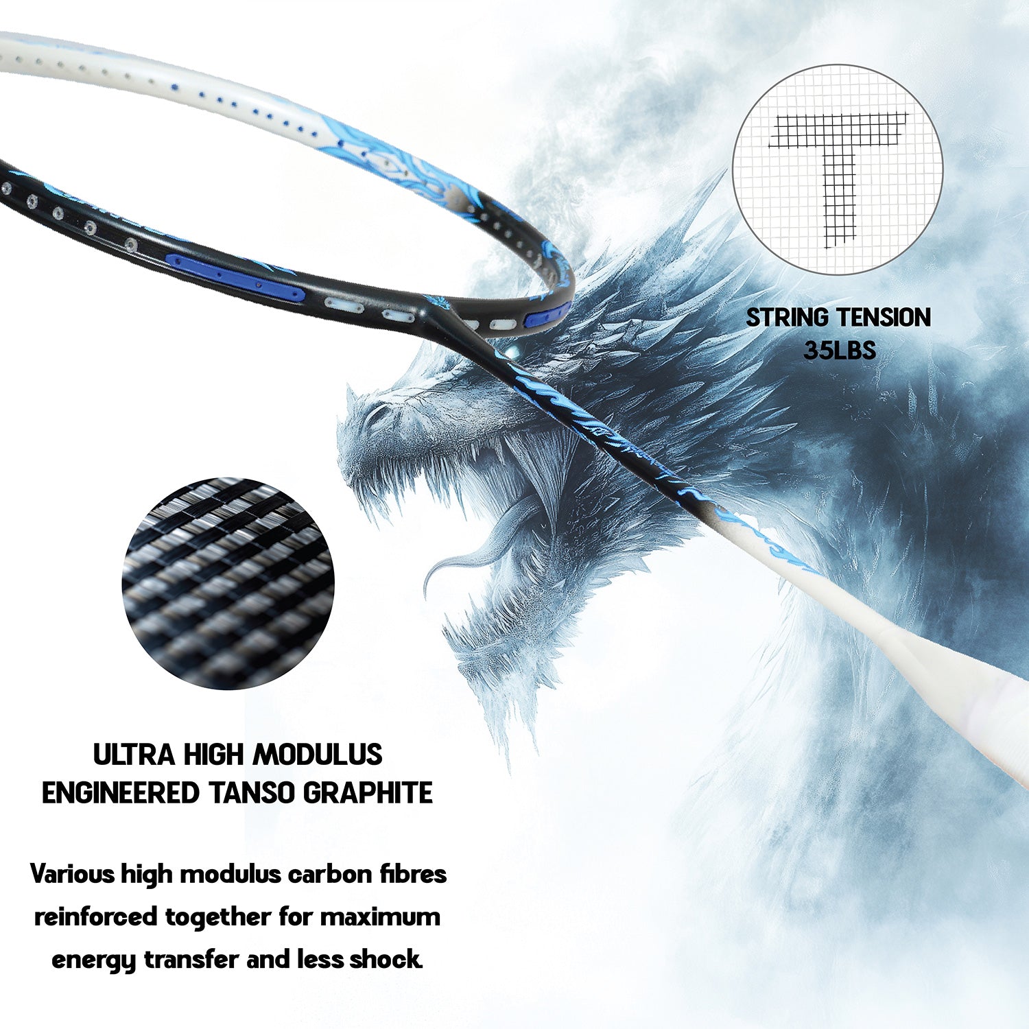 Tanzo Racket Black Ice – Tanso Racquets