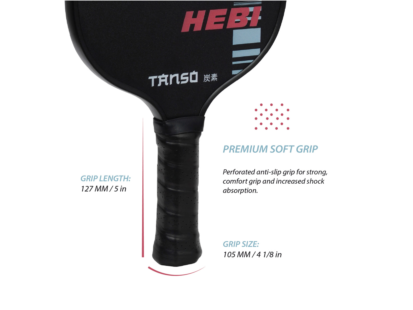 TANSO Limited Edition HEBI Graphite Pickleball Paddle